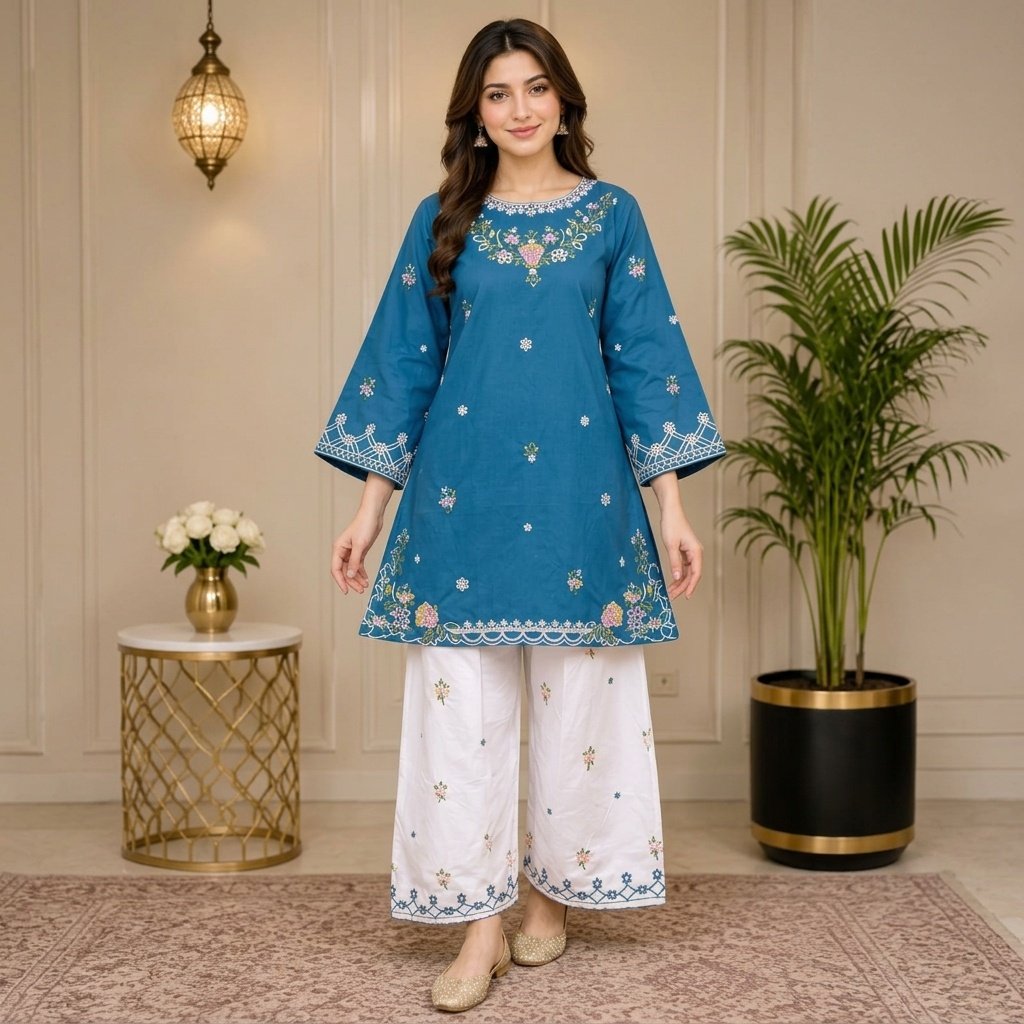 Gul-e-Rana Embroidered Velvet - 3pc