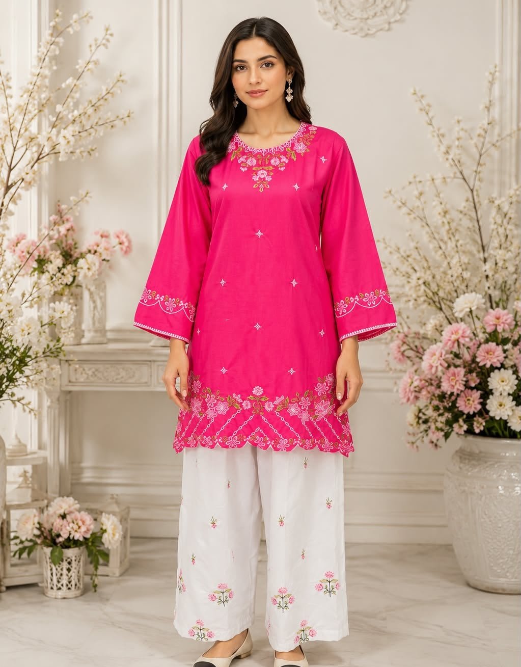 Mahnoor Linen Pret - 3pc