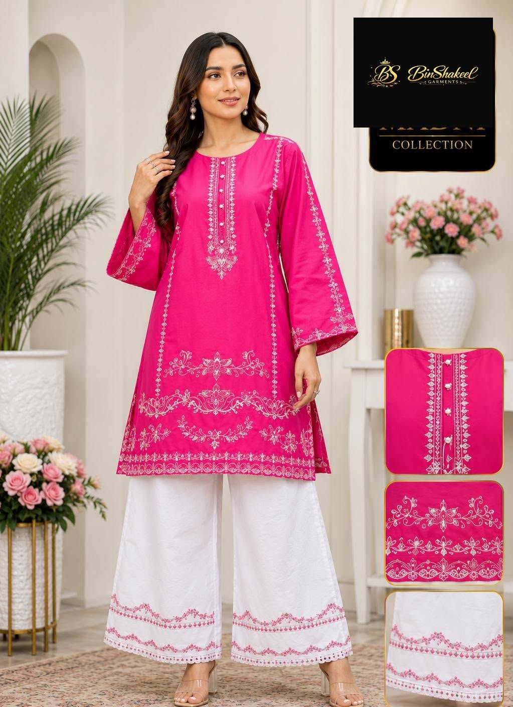 Fizzah Embroidered Khaddar - 2pc