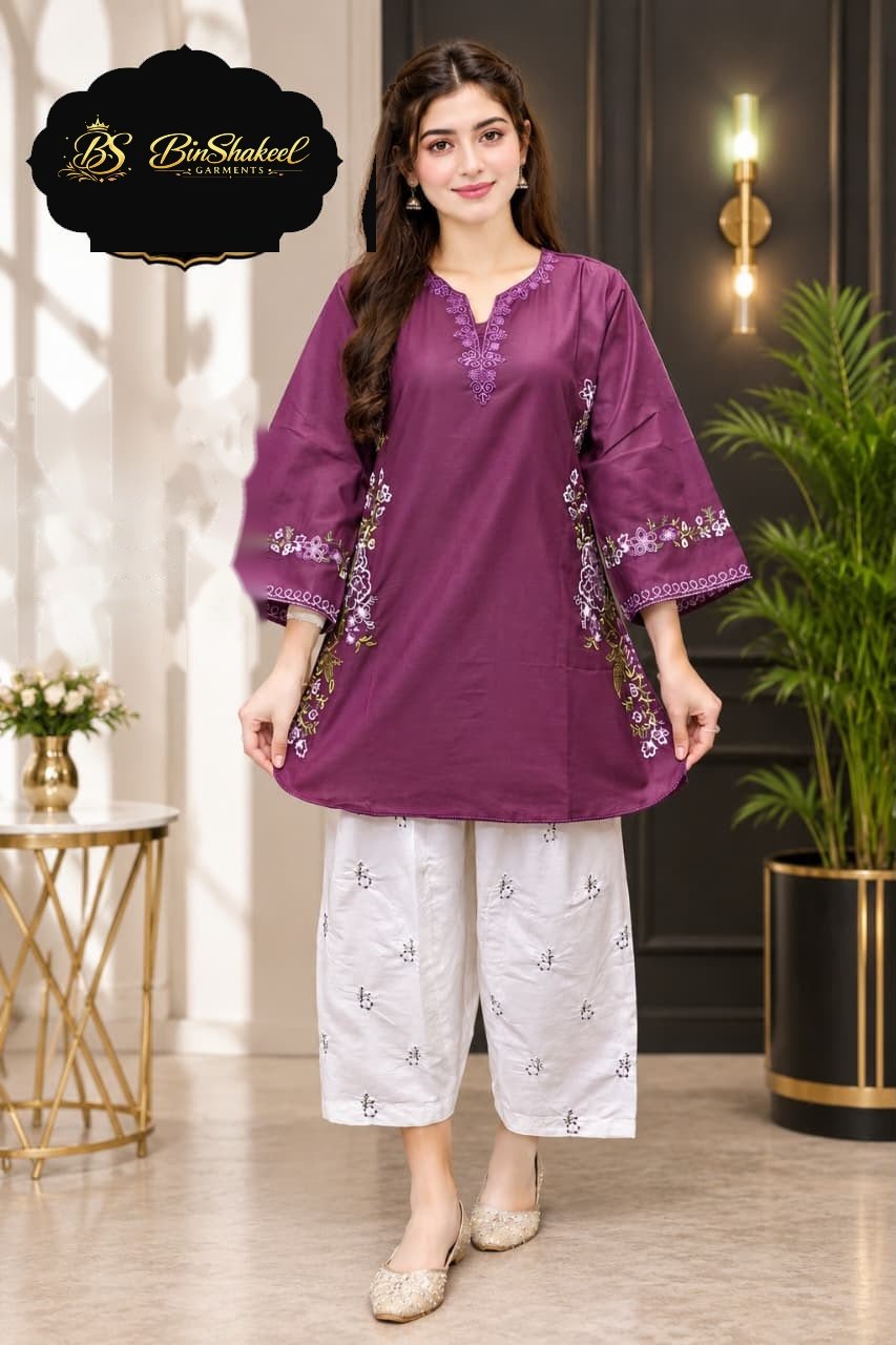 Mehrunisa Embroidered Organza - 3pc